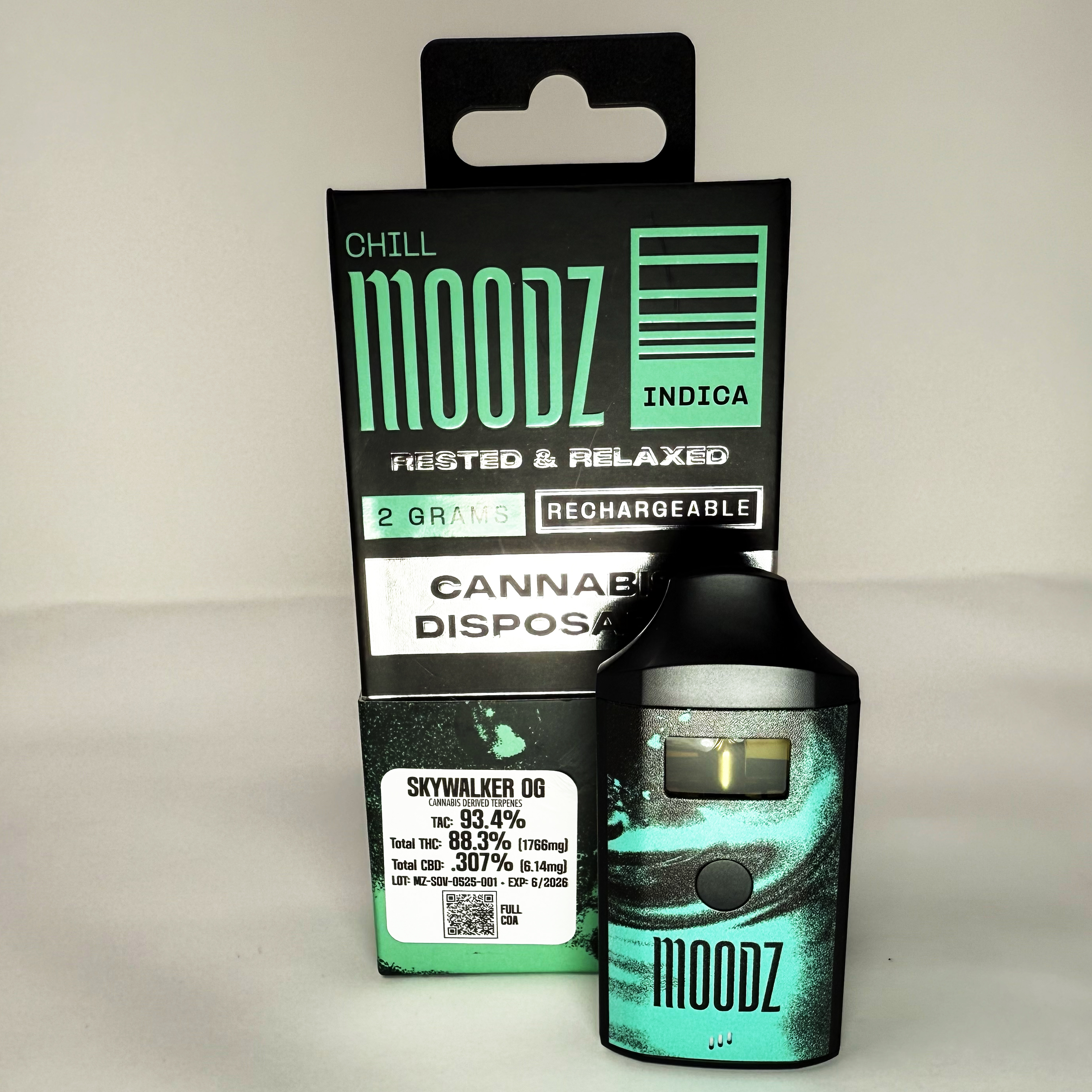 Photograph of product: Moodz | Skywalker OG AIO | 2g