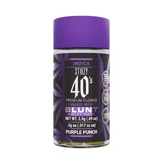 Photograph of product: PURPLE PUNCH 2.5G MINI BLUNTS 5 PACK