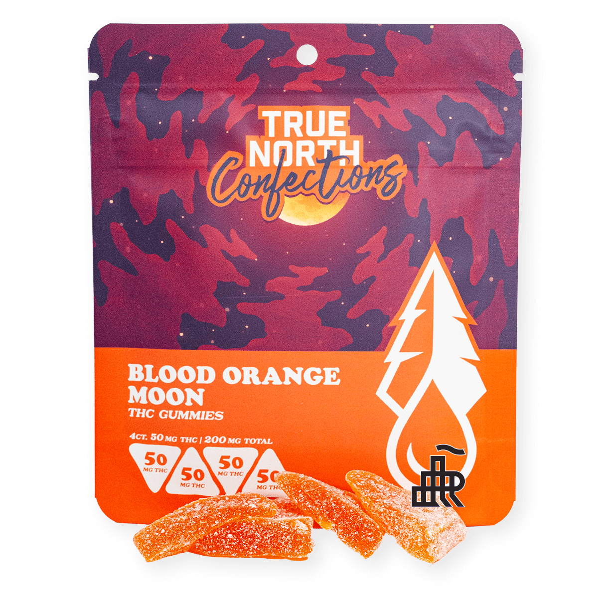 Photograph of product: Blood Orange Moon | Full Spectrum | Vegan | 4pc