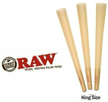 Photograph of product: Cones | King Size | 3pk | Raw Classic