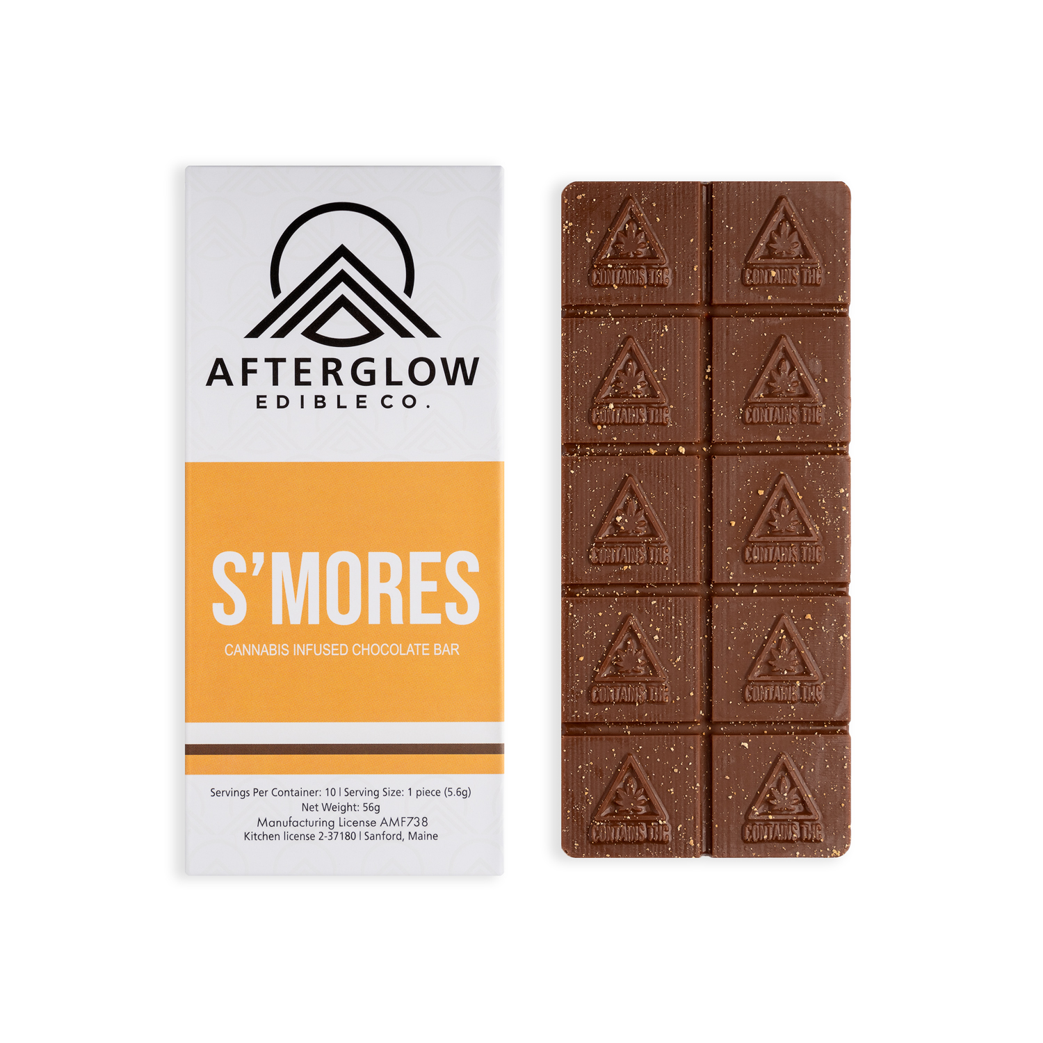 Photograph of product: Afterglow - S'Mores Bar 100mg