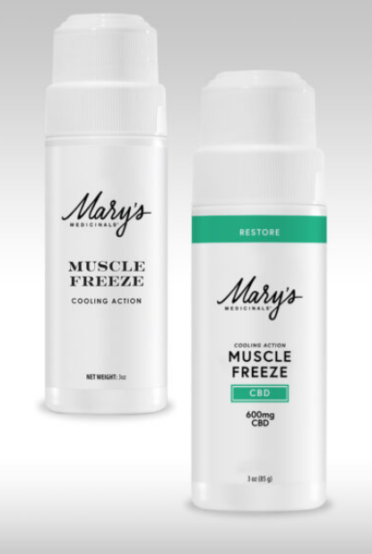 Photograph of product: Mary's 3 ounce Muscle Freeze