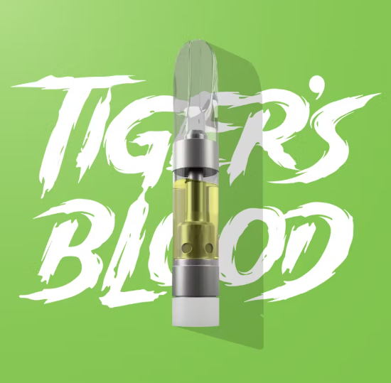 Photograph of product: Tiger Blood (I) Distillate Vape .5g
