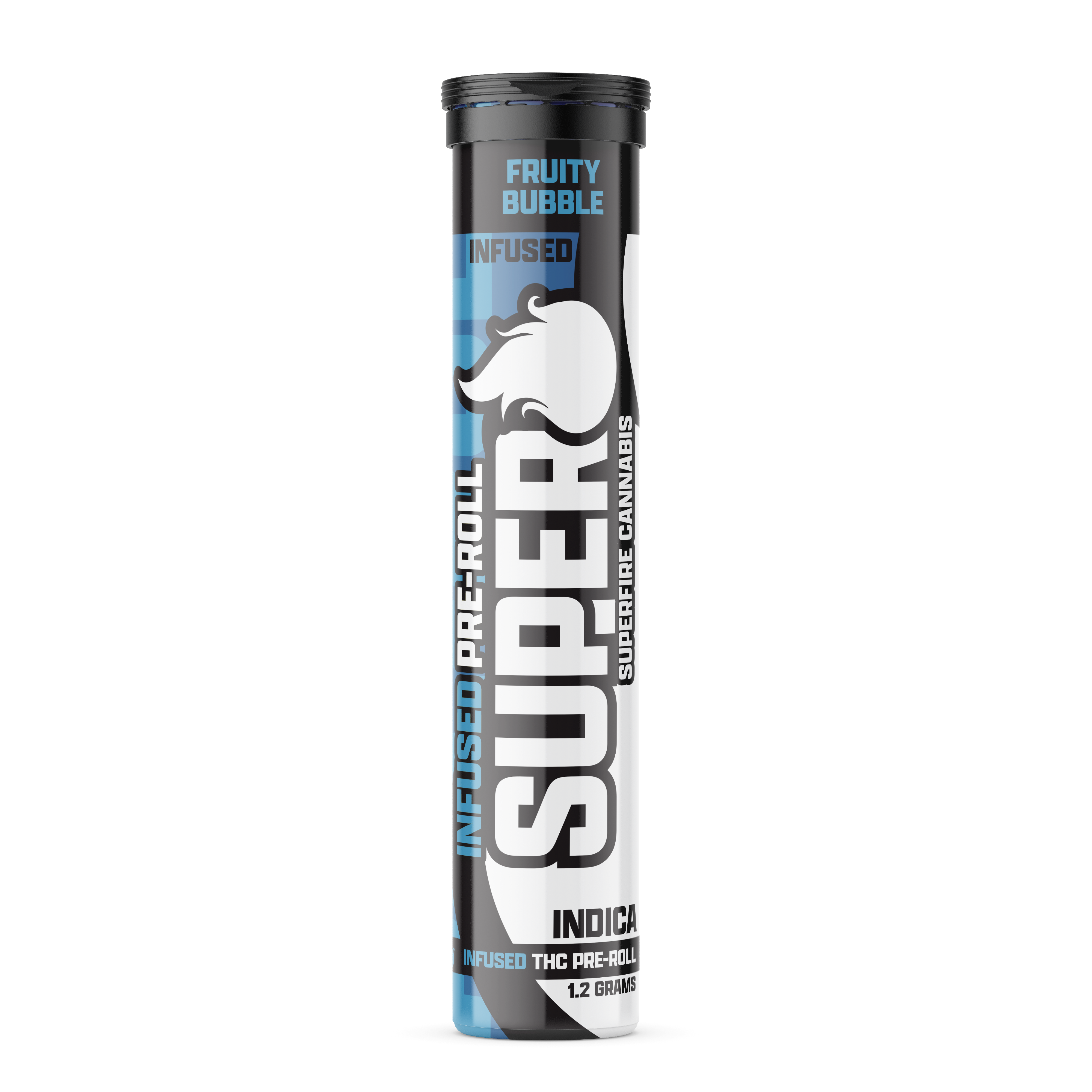 Photograph of product: Superfire - Blueberry Muffin - Single Infused Joint