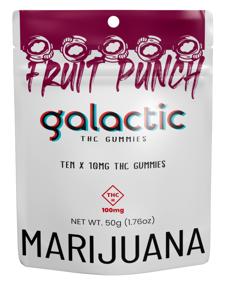 Photograph of product: Fruit Punch | Gummies | 100mg
