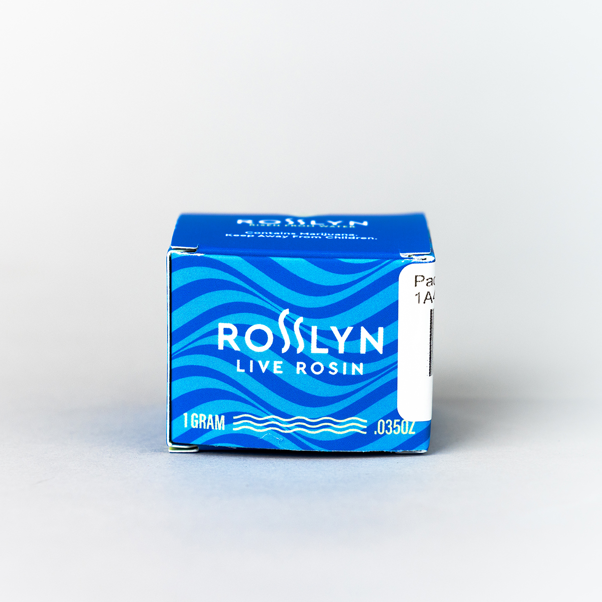Photograph of product: Rosslyn 1g Live Rosin Durban Mintz
