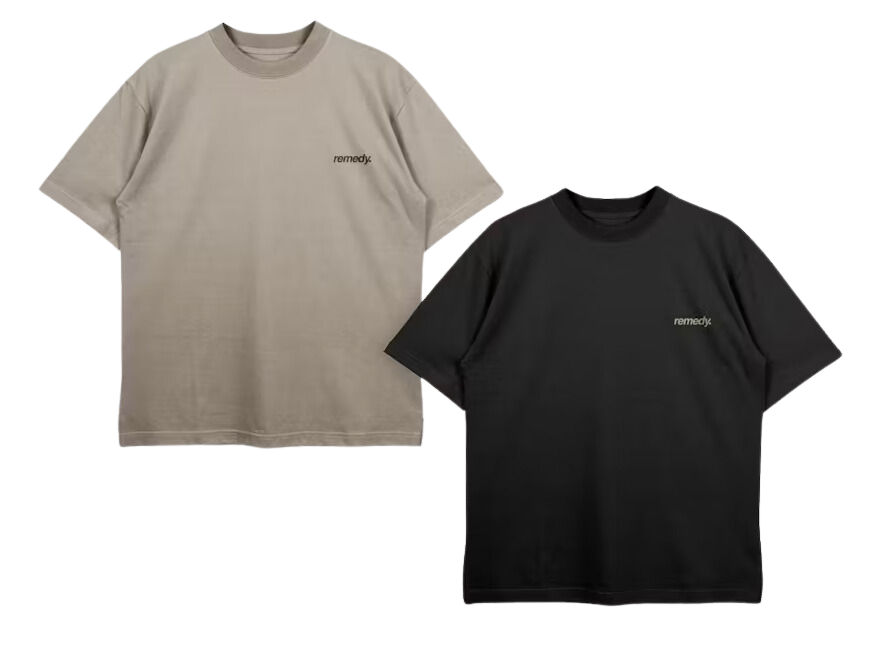 Photograph of product: Tee Tan "Remedy."