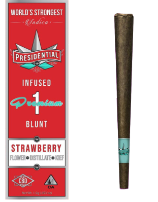 Photograph of product: Strawberry | Moon Rock Infused Blunt