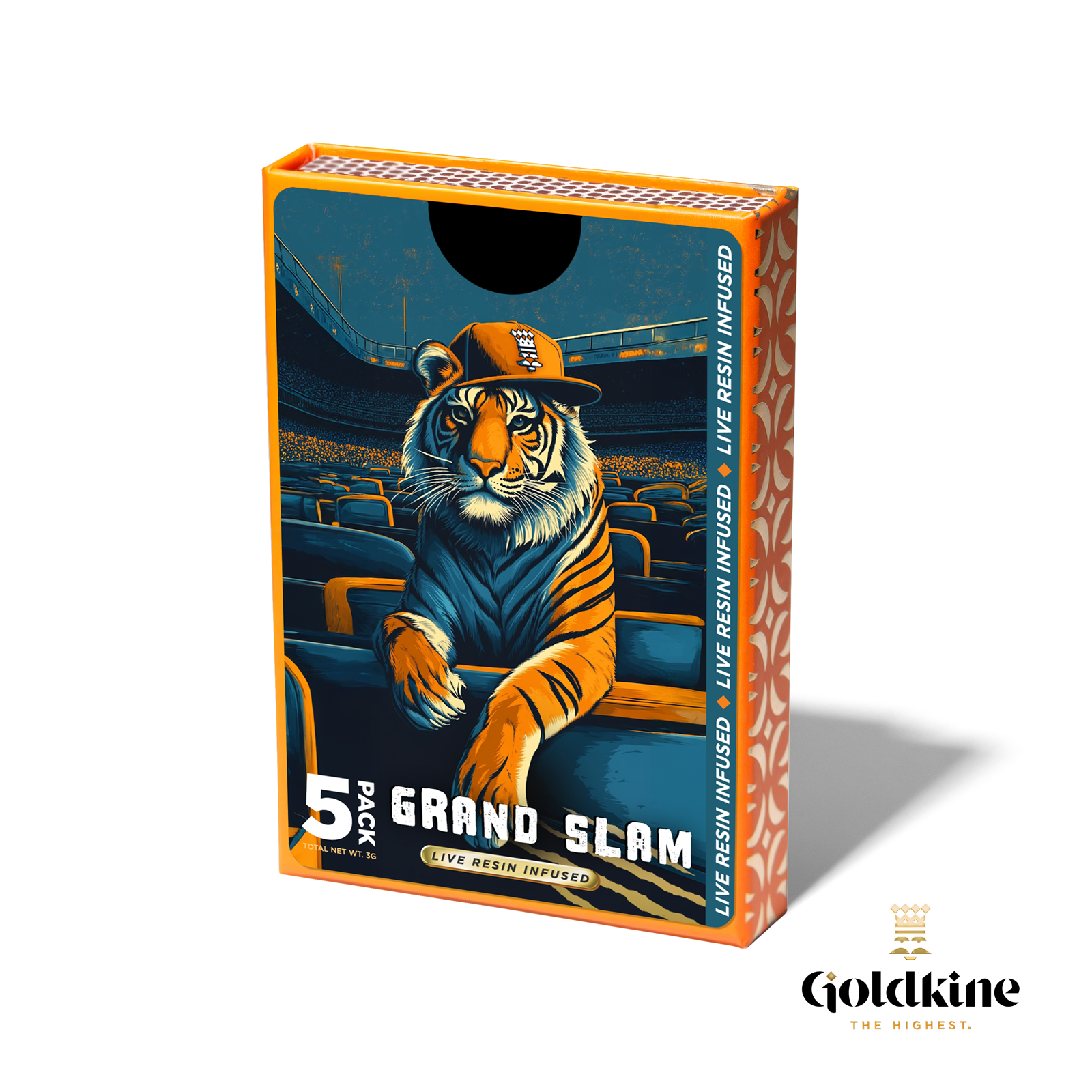 Photograph of product: GOLDKINE | GRAND SLAM | HYBRID | INFUSED MULTI-PACK | 5PK | REC