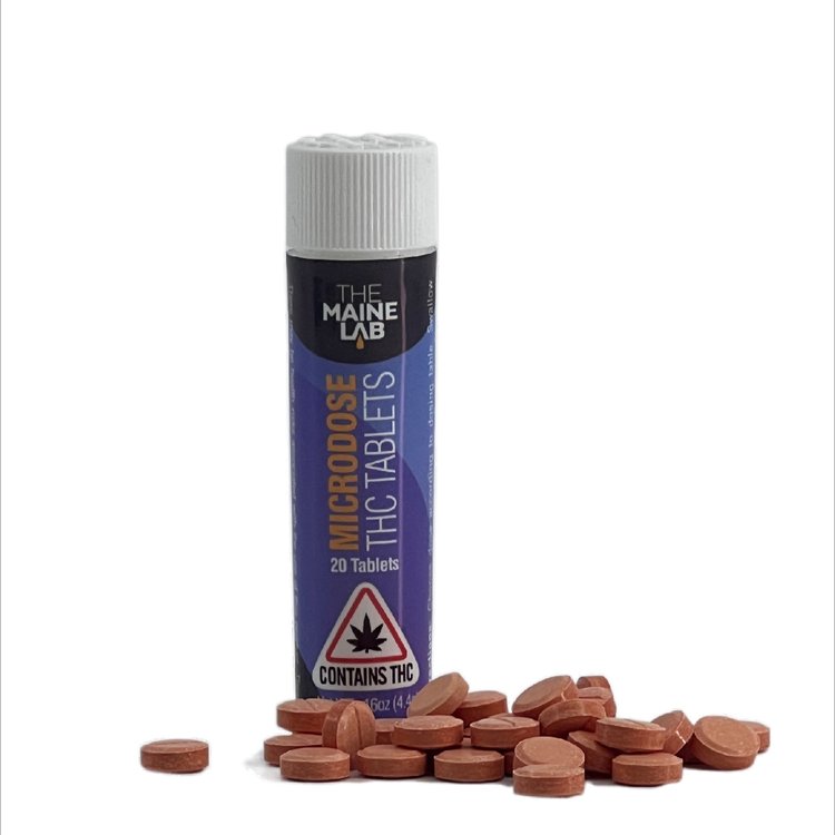 Photograph of product: The Maine Lab Tablets - Microdose 50mg