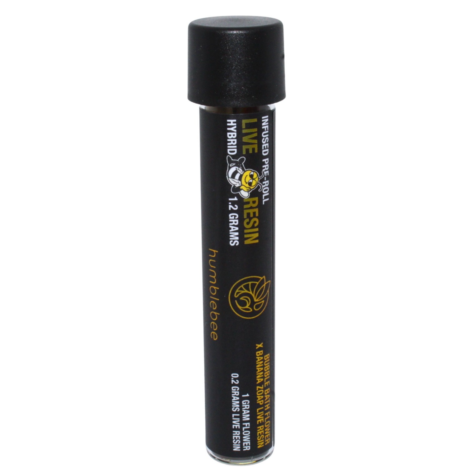 Photograph of product: HUMBLEBEE BUBBLE BATH x BANANA SOAP LIVE RESIN INFUSED PREROLL REC