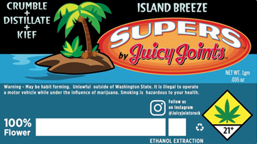 Photograph of product: Island Breeze Supers - by Juicy Joints