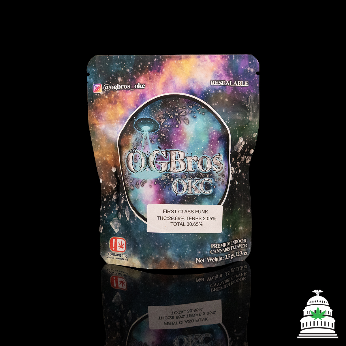 Photograph of product: Wedding Pie #6 - OG Bros Prepackaged Flower - 3.5g
