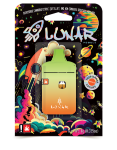 Photograph of product: Lunar // Limoncello 1g Flavored Distillate Disposable Vape
