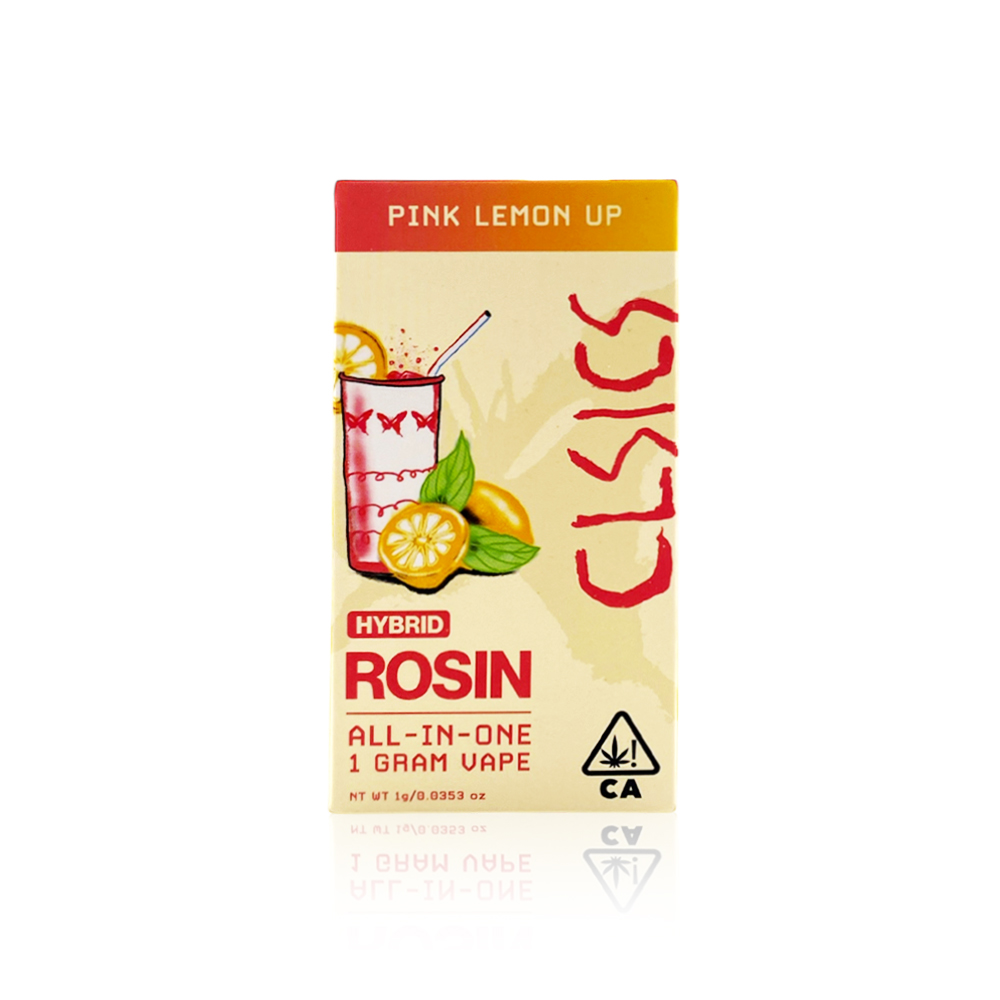 Photograph of product: CLSICS - All In One - Pink Lemon Up - Live Rosin - 1G
