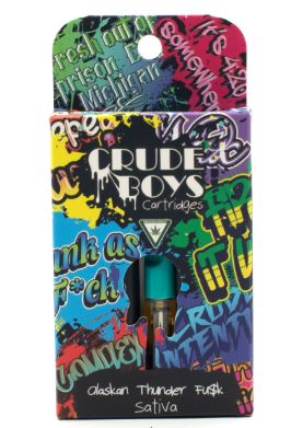 Photograph of product: Crude Boys Cartridge 1g Oui'd Alaskan Thunder Funk