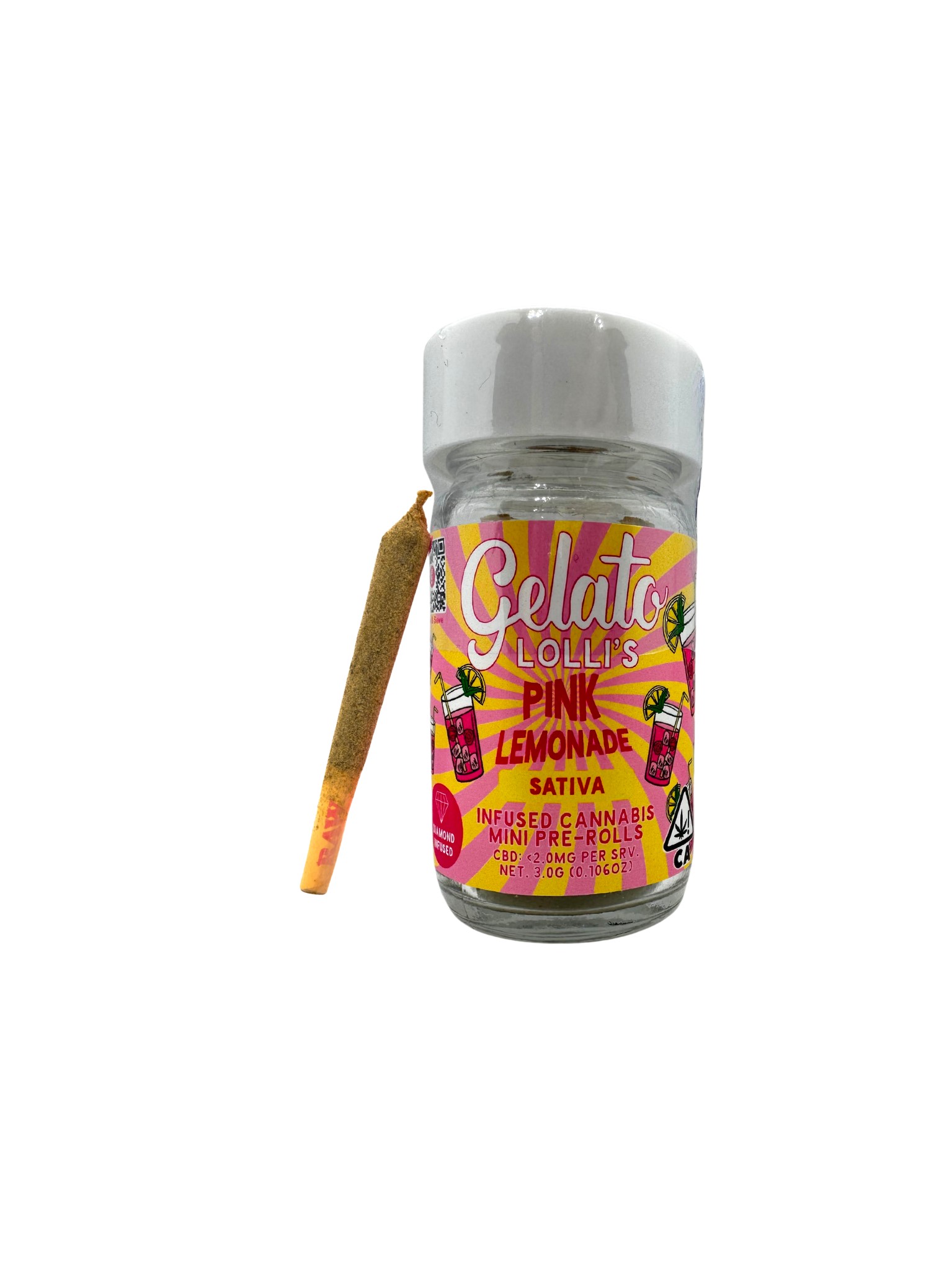 Photograph of product: Pink Lemonade | Oui'd | 5pk | Gelato |