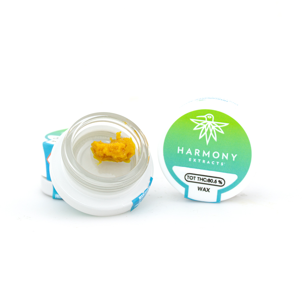 Photograph of product: Harmony | 1G Cured Wax | REC - Citrus Beach
