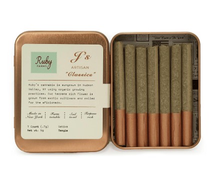 Photograph of product: Ruby Farms | Classics | Tangie | 7pk | Pre-rolls