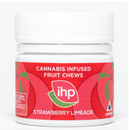 Photograph of product: IHP | Strawberry Limeade | Fruit Chews | 20pk