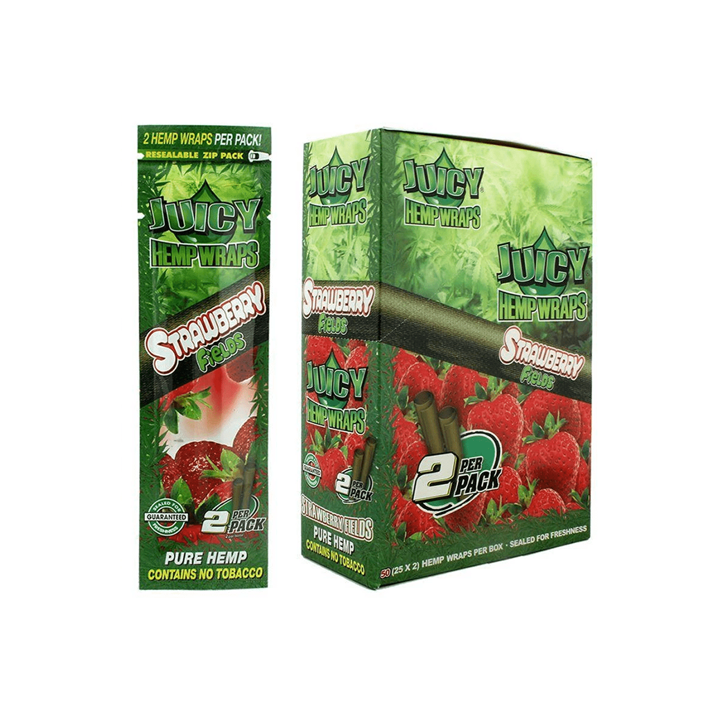 Photograph of product: Hemp Wrap | Strawberry 2pk