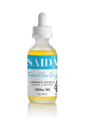 Photograph of product: Tropical Blue Razz Tincture 1000mg - Tincture