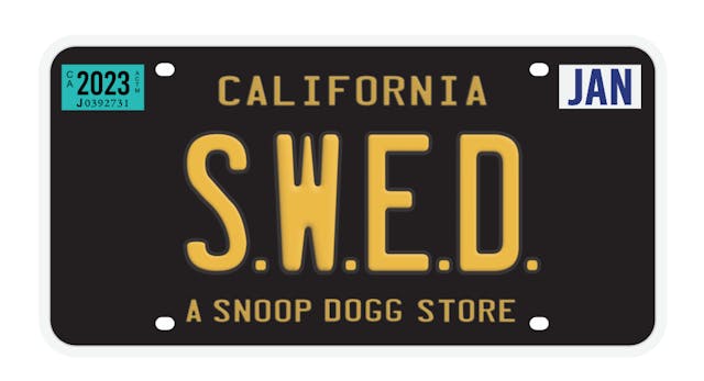 Photograph of product: S.W.E.D. Stickers - 