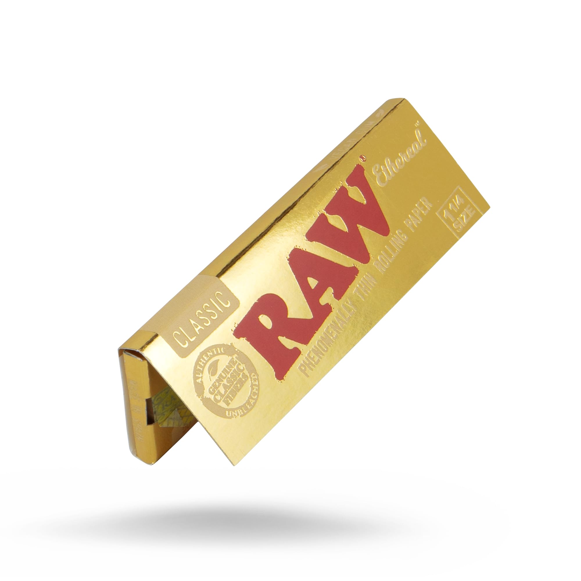 Photograph of product: Raw 1 1/4 Ethereal Thin Papers