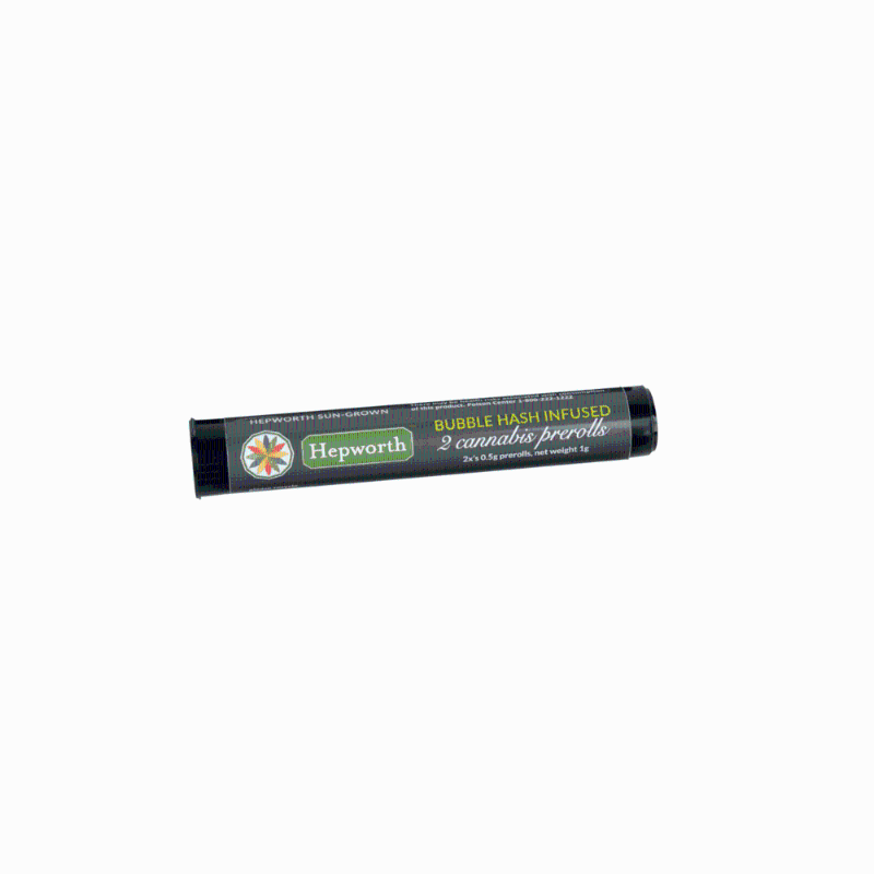 Photograph of product: Hepworth - Gorilla Glue x Purple Punch + Alien Rock Candy - 2 Pack .5G au chocolat Infused Prerolls (1G)