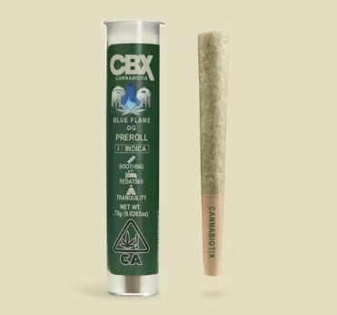 Photograph of product: CBX | BLUE FLAME OG (I) | .75G PREROLL