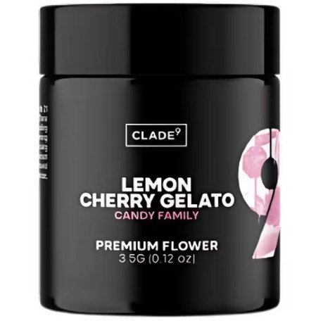 Photograph of product: Clade9 - Lemon Cherry Gelato - Flower 3.5g