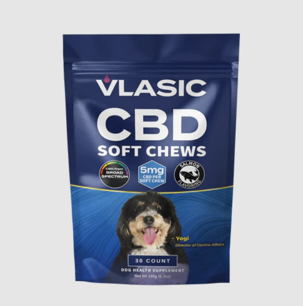 Photograph of product: Vlasic Labs - Salmon Dog Chews - CBD 150mg - 30ct