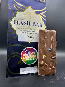 Photograph of product: 200mg Chocolate Bar - Hybrid (NSM) - au chocolat Infused