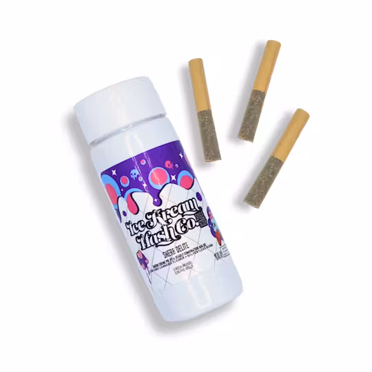 Photograph of product: Ice Kream au chocolat Co - Sherb Delite - (3x.5g) Infused Pre-Rolls
