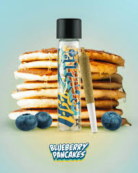 Photograph of product: Jetpacks - Blueberry Pancakes (S) - 39.84% - Kief Coated Preroll