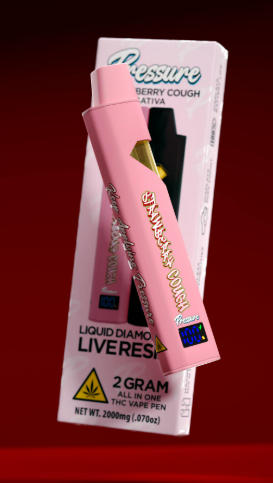 Photograph of product: Pressure: LD Strawberry Cough