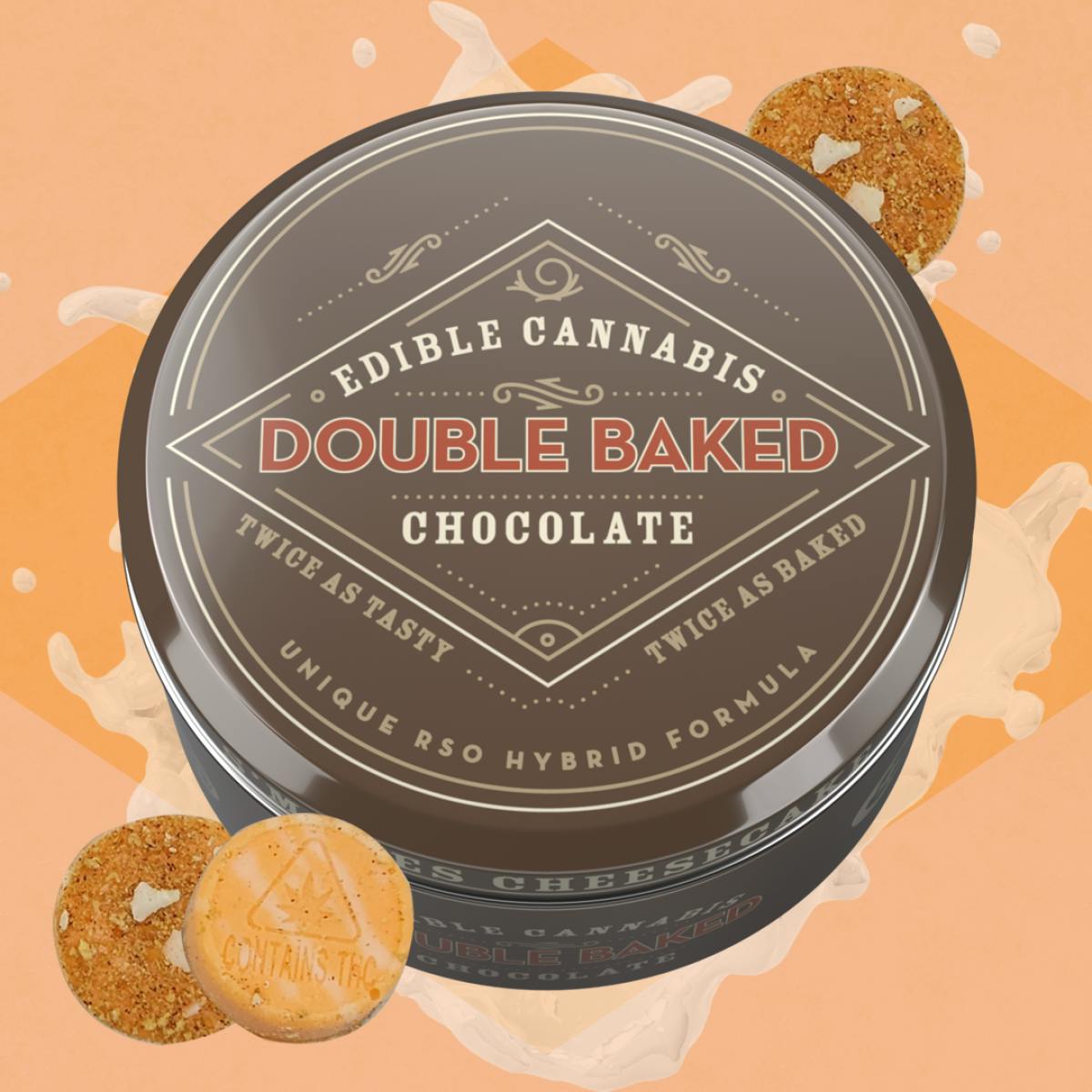 Photograph of product: Double Baked Carrot Cake Chocolate 100mg