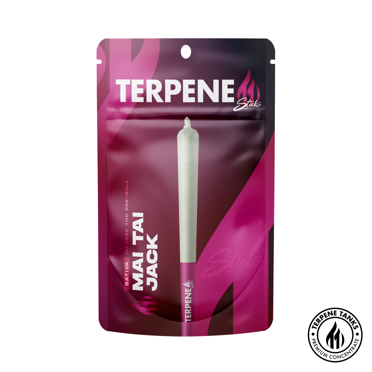 Photograph of product: Mai Tai Jack Infused Pre-Roll | 1.2g