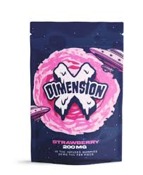 Photograph of Product: Dimension X Strawberry 200mg