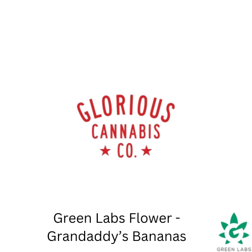 Photograph of product: (REC) Green Labs 1oz Bag - Grandaddy's Bananas