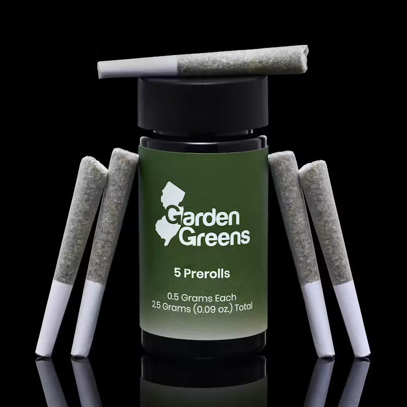 Photograph of product: Garden Greens - Yemaya Y 0.5g x 5 Pack Preroll 5 Pack