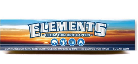 Photograph of product: Elements Papers King Size