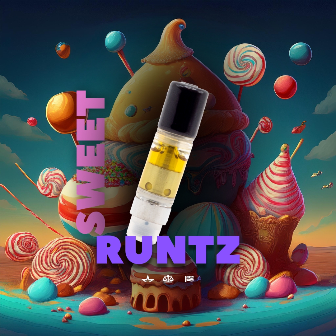 Photograph of product: Sweet Runtz | 510 Vape Cartridge | 1g