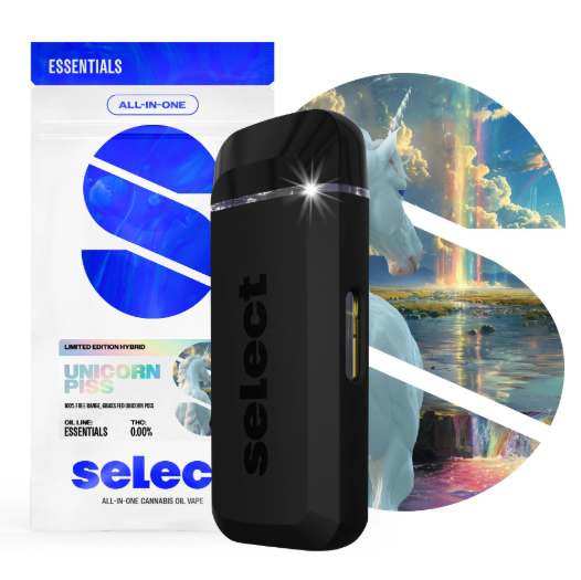 Photograph of product: Disposable Cartridge - Select Briq - Unicorn Piss (IH) - 2g