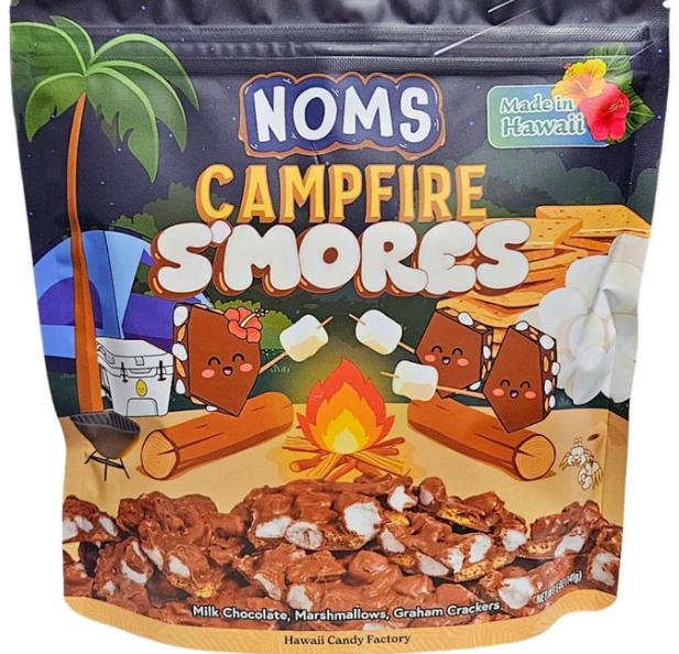 Photograph of product: Campfire S'mores Chocolate Bark *NON MEDICATED*