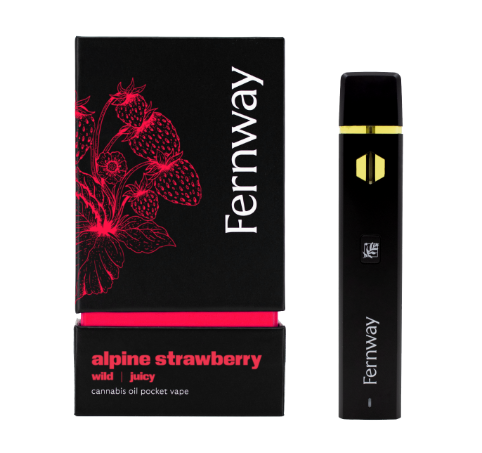 Photograph of product: Alpine Strawberry - Traveler - Disposable Pen - 2.0g