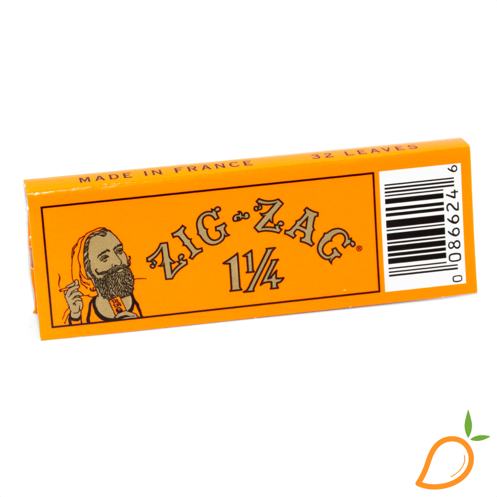 Photograph of product: 1 1/4 Orange Papers Zig Zag