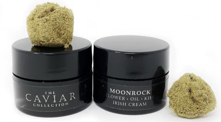 Photograph of product: AU Guurock: Caviar Moonrock Prepackaged 3.5G
