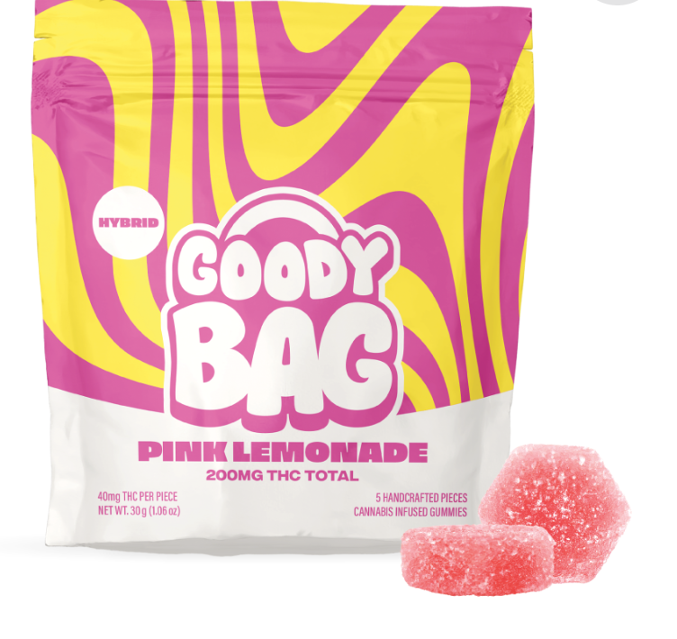 Photograph of Product: Pink Lemonade | 200MG THC Gummies