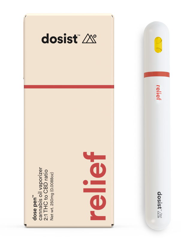 Photograph of Product: Dosist - Relief 2:1 THC:CBD AIO Vape - 0.25g